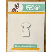 Simon Says Stamp Picture Book Labrador Craft Die S469