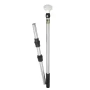 Perko Omega Series LED Universal Pole Light w/Fold In Half Pole model 1348DP8CHR