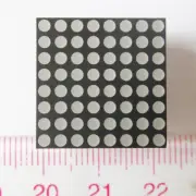 1pc 8x8 Dot Matrix 1.9mm Red LED Display Common cathode
