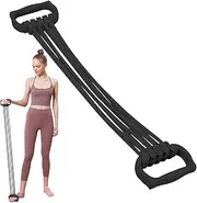 Resistance Exercise Bands, Professional Non-Slip Adjustable Fitness Bands, Lightweight Stretching Workout Equipment for Yoga, Pilates, Physical, and Home Gym Training