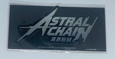 Astral Chain Switch Asian Taiwan Bonus Sticker NEW VERY RARE