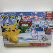 Pokemon Deluxe 2022 Holiday Advent Calendar Lights & Sounds Pop-up 24 Days