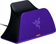 Razer Quick Charging Stand for PS5 (Purple) PS5 DualSense Wireless Controller, Fully Charged in Less Than 3 Hours, Curved Cradle Design, USB Power Supply, Quick Charging Stand, for PC Five Purple