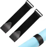 Elliptical Trainer Pedals Strap, Pedals Straps for Leg Training | Adjustable Rowing Machine Feet Straps for Indoor Exercise, Fitness