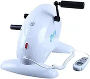 Pedal Exerciser Bike,Pedal Exerciser Stationary Medical Peddler with al LCD Monitor,Adjustable Resistance Mini Exercise Machine Indoor Home Gym Cycling for Elderly Rehabilitation