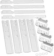 Spares2go Integrated Fridge Door Slide Mounting compatible with Samsung Fixing Kit (pack of 4)