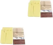 Handmade 1/35 Building Model Kits for House Layout Building Materials, Type CJ0211, 2PCS
