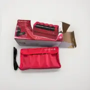 Remington H1015 Hair Rollers Red Travel Size Ionic Ceramic Heated Clips Curling