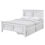 [James Lane] Mandalay Under Bed Drawer White (Set of 2)