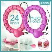 24 Knots Smart Hula Hoop Fitness Detachable Hoops Weight AU Stock Hoola Hoops AU