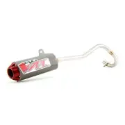 Big Gun EVO Mini SS Full Exhaust With Red End Tip For Yamaha TTR110E 2008-2021