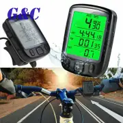 Wire Cycling Bike Computer Bicycle Waterproof LED Speedometer Odometer Gc