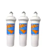 ELF 1M Omnipure 4" x 12.5" 1 Mic Carbon Block Filter (Everpure/Comp) 3PK