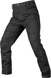 [DGHM-JLMY] Men's Outdoor Tactical Casual Pants Lightweight Cargo Hiking Pants Work Military Trousers Stretch Combat Pants