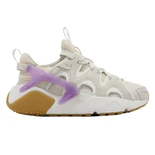 Nike 休閒鞋 Wmns Air Huarache Craft 女鞋 米白 紫 襪套式 武士鞋 膠底 DQ8031-103