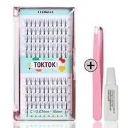 CORINGCO - Toktok-Hara W Eyelash - 3 Types 12mm