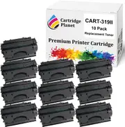 10 Pack Compatible Toner Cartridge for Canon CART-319II CART319II (6,400 Pages) for Canon imageCLASS LBP251dw LBP253x LBP6680x MF416dw MF419x MF5870dn MF5980dw MF6180dw LASER SHOT LBP6300dn LBP6650dn