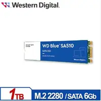 在飛比找蝦皮購物優惠-WD 藍標 SA510 1TB M.2 2280 SATA 