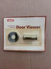 Decorative Antique Brainerd Hime Protection 670AXC Door Viewer Wide Angle View