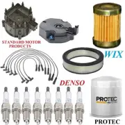 Tune Up Kit Filters Cap Wire Plugs For PONTIAC BONNEVILLE V8 6.6L 2BBL 1976