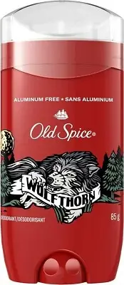 Old Spice Aluminum Free Deodorant for Men, Wolfthorn, 48 Hr. Protection, 85 g
