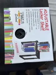 Tools For School Adjustable Locker Shelf Black