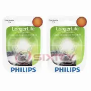 2 pc Philips Door Mirror Illumination Light Bulbs for Alfa Romeo Giulia op (for: Alfa Romeo)