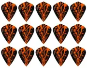 5 New Sets Harrows Rapide X Kite Dart Flights – Ships w/ Tracking - Orange