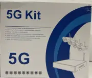 5G Kit 6026HEC -XMW HD Wireless 1080P NVR Security 4 Camera System