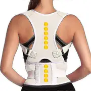Magnetic Therapy Posture Corrector Back Brace Belt - Health Care Orthopedic Lumbar Support Magnet Xxl