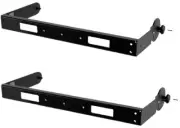 RCF Horizontal Bracket for ART-910 (Pair), steel, Adjustable, BLACK