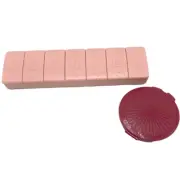 Tupperware 7-day Pill Sorter #1852 Keeper Clam Shell Pill #1224 Container Pink