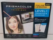 Prismacolor Technique 26ct PORTRAIT Set Level 1 Drawing Shading Colored Pencils