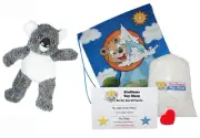 Make Your Own Stuffed Animal Kevin the Koala 16"- No Sew - Kit With Cute Backpac
