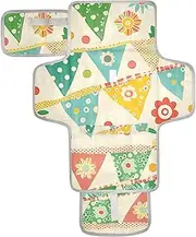 Reusable Changing pad Covers with Tissue Pocket Portable Changing pad for Baby with Built-in Pillow