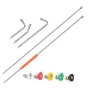120" Gutter Cleaning Tools From the Ground, Pressure Washer Extension Wand