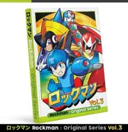 Rockman Original Series Vol.3 Encyclopedia Book Art MEGAMAN