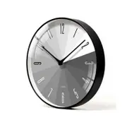 14 Inch Simple Gradient Gray Classic Mute Wall Clock Home Living Room Office Decoration