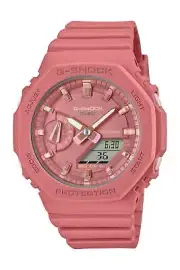 G Shock Mid-Size Peach CasiOak S/Watch