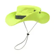 Fluorescent Bucket Hat Wide Brims Sun Protective Caps for Men and Women Outdoor Activity Camping Hiking Fisherman Hat Fluorescent green