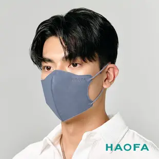 HAOFA氣密型99%防護醫療N95口罩-丁香藍(30入)