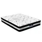 Giselle Bedding Mykonos Euro Top Pocket Spring Mattress 30Cm Thick Double fabric