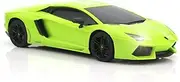 QUN FENG RC Car 1:18 Lamborghini Aventador Radio Remote Control Cars Electric Car Sport Racing Hobby Toy Car Grade Licensed Model Vehicle for Kids Boys and Girls Best Gift (Green)