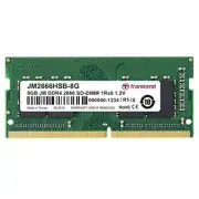 Transcend 8GB JM DDR4 2666 SO-DIMM 1Rx8 1.2V (JM2666HSB-8G) - JM2666HSB8G - 7...