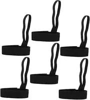 [OSOLADY] Ski Glove Safety Strap 6 Pack Elastic Wrist Straps Robust Glove Keeper for Snowboarding Winter Sports