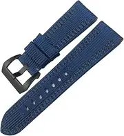 [KLVN] 24mm 26mm Nylon Fabric Watch Band Fit For Panerai Submersible Luminor PAM Canvas Leather Sport Strap Gift Tools