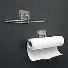Paper Towel Holder Hanger Rack Kitchen Shelf Organizer Under Cabinet Roll Cup UD