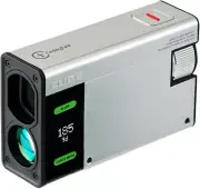 Caddy Talk Cube Golf Distance Measuring GOLFZON Device Silver Laser Rangefinder