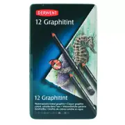 Derwent Graphitints 12 Pencil Tin Set