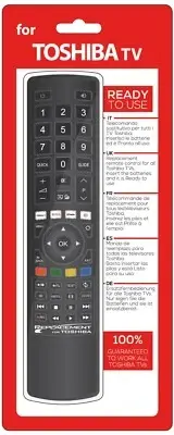 Remote Control for CT-90329 TOSHIBA TV Models: 32EL800A , 32SL800A